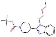 tert-Butyl 4-(1-(2-ethoxyethyl)-1H-benzo[d]imidazol-2-yl)piperidine-1-carboxylate
