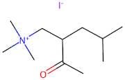2-Acetyl-N,N,N,4-tetramethylpentan-1-aminium iodide