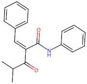 2-Benzylidene-4-methyl-3-oxo-N-phenylpentanamide