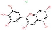 3,5,7-Trihydroxy-2-(3,4,5-trihydroxyphenyl)chromenylium chloride