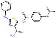 5-(4-Acetamidobenzamido)-2-(phenylamino)thiazole-4-carboxamide