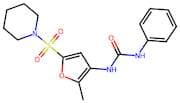 1-(2-Methyl-5-(piperidin-1-ylsulfonyl)furan-3-yl)-3-phenylurea