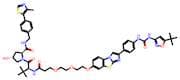 (2S,4R)-1-((S)-2-(3-(2-(2-((2-(4-(3-(5-(tert-Butyl)isoxazol-3-yl)ureido)phenyl)benzo[d]imidazo[2,1…