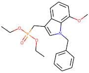 Diethyl[(7-methoxy-1-benzyl-indol-3-yl)methyl] phosphonate