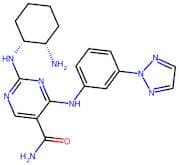 4-((3-(2H-1,2,3-triazol-2-yl)phenyl)amino)-2-(((1R,2S)-2-aminocyclohexyl)amino)pyrimidine-5-carbox…