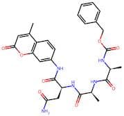 Benzyl ((S)-1-(((S)-1-(((S)-4-amino-1-((4-methyl-2-oxo-2H-chromen-7-yl)amino)-1,4-dioxobutan-2-yl)…