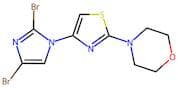 4-(4-(2,4-Dibromo-1H-imidazol-1-yl)thiazol-2-yl)morpholine