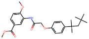 Methyl 4-methoxy-3-(2-(4-(2,4,4-trimethylpentan-2-yl)phenoxy)acetamido)benzoate