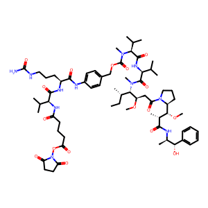 2,5-Dioxopyrrolidin-1-yl 5-(((S)-1-(((S)-1-((4-((5S,8S,11S,12R)-11-((S)-sec-butyl)-12-(2-((S)-2-((…