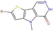 2-Bromo-4-methyl-4,6-dihydro-5H-thieno[2',3':4,5]pyrrolo[2,3-d]pyridazin-5-one