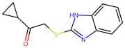 2-((1H-Benzo[d]imidazol-2-yl)thio)-1-cyclopropylethanone