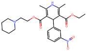 3-Ethyl 5-(2-(piperidin-1-yl)ethyl) 2,6-dimethyl-4-(3-nitrophenyl)-1,4-dihydropyridine-3,5-dicarbo…