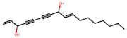 (3S,8S,Z)-Heptadeca-1,9-dien-4,6-diyne-3,8-diol