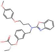 (R)-2-(3-((Benzo[d]oxazol-2-yl(3-(4-methoxyphenoxy)propyl)amino)methyl)phenoxy)butanoic acid