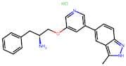 (S)-1-((5-(3-Methyl-2H-indazol-5-yl)pyridin-3-yl)oxy)-3-phenylpropan-2-amine hydrochloride