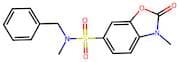 N-Benzyl-N,3-dimethyl-2-oxo-2,3-dihydrobenzo[d]oxazole-6-sulfonamide