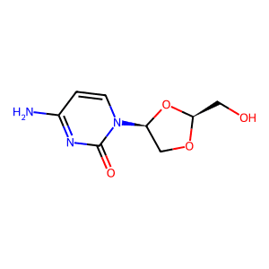 4-Amino-1-((2S,4S)-2-(hydroxymethyl)-1,3-dioxolan-4-yl)pyrimidin-2(1H)-one