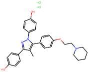 4,4'-(4-Methyl-5-(4-(2-(piperidin-1-yl)ethoxy)phenyl)-1H-pyrazole-1,3-diyl)diphenol dihydrochloride