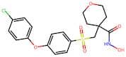 4-(((4-(4-Chlorophenoxy)phenyl)sulfonyl)methyl)-N-hydroxytetrahydro-2H-pyran-4-carboxamide