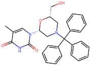 1-((2R,6S)-6-(Hydroxymethyl)-4-tritylmorpholin-2-yl)-5-methylpyrimidine-2,4(1H,3H)-dione