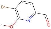 5-Bromo-6-methoxypicolinaldehyde