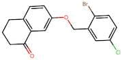 7-((2-Bromo-5-chlorobenzyl)oxy)-3,4-dihydronaphthalen-1(2H)-one