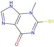 2-Mercapto-3-methyl-3H-purin-6(9H)-one