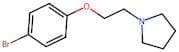 1-(2-(4-Bromophenoxy)ethyl)pyrrolidine