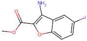 3-Amino-5-iodobenzofuran-2-carboxylic acid methyl ester / Methyl 3-amino-5-iodo-1-benzofuran-2-car…