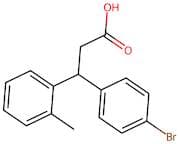 3-(4-Bromophenyl)-3-(o-tolyl)propanoic acid