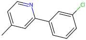 2-(3-Chlorophenyl)-4-methylpyridine