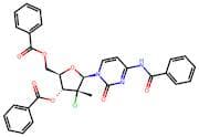 (2R,3R,4R,5R)-5-(4-benzamido-2-oxopyrimidin-1(2H)-yl)-2-((benzoyloxy)methyl)-4-chloro-4-methyltetr…