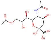 (2S,4S,5R,6R)-5-acetamido-6-((1R,2R)-3-acetoxy-1,2-dihydroxypropyl)-2,4-dihydroxytetrahydro-2H-pyr…