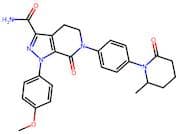 1-(4-Methoxyphenyl)-6-(4-(2-methyl-6-oxopiperidin-1-yl)phenyl)-7-oxo-4,5,6,7-tetrahydro-1H-pyrazol…