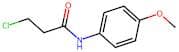 3-Chloro-N-(4-methoxyphenyl)propanamide