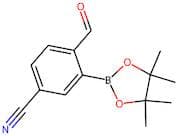 4-Formyl-3-(4,4,5,5-tetramethyl-1,3,2-dioxaborolan-2-yl)benzonitrile