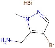 (4-Bromo-1-methyl-1H-pyrazol-5-yl)methanamine (hydrobromide)