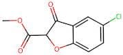 Methyl 5-chloro-3-oxo-2,3-dihydro-1-benzofuran-2-carboxylate