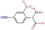 (4-Cyano-2-nitrophenyl)malonic acid