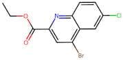 Ethyl 4-bromo-6-chloroquinoline-2-carboxylate