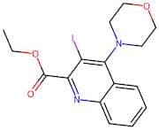 Ethyl 3-iodo-4-(morpholin-4-yl)quinoline-2-carboxylate