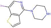 7-Iodo-4-(piperazin-1-yl)thieno[3,2-c]pyridine