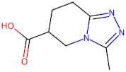 3-Methyl-5h,6h,7h,8h-[1,2,4]triazolo[4,3-a]pyridine-6-carboxylic acid