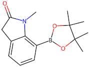 1-Methyl-7-(4,4,5,5-tetramethyl-1,3,2-dioxaborolan-2-yl)indolin-2-one