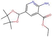 Ethyl 2-amino-5-(4,4,5,5-tetramethyl-1,3,2-dioxaborolan-2-yl)nicotinate