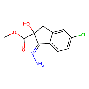 methyl 5-chloro-1-hydrazono-2-hydroxy-2,3-dihydro-1H-indene-2-carboxylate