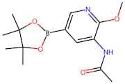 N-(2-Methoxy-5-(4,4,5,5-tetramethyl-1,3,2-dioxaborolan-2-yl)pyridin-3-yl)acetamide