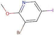 3-Bromo-5-iodo-2-methoxypyridine
