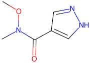 N-methoxy-N-methyl-1H-pyrazole-4-carboxamide