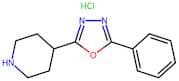 2-Phenyl-5-(piperidin-4-yl)-1,3,4-oxadiazole hydrochloride